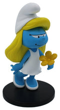 Smurfarna Figur Smurfette med Blomma 12 cm