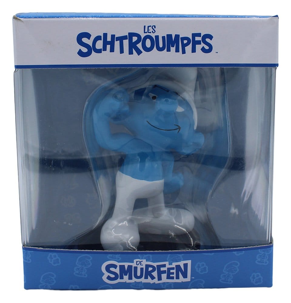 Smurfarna Figur Tuff Smurf 11 cm i Resin