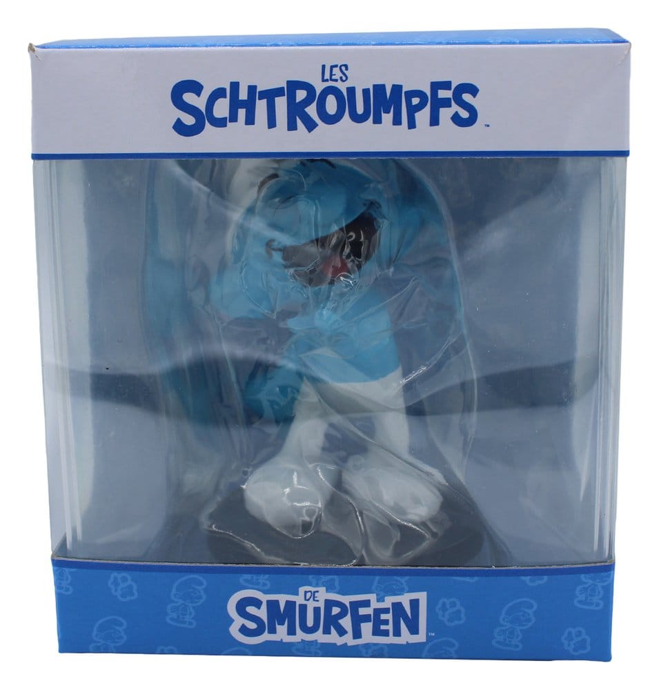 Smurfarna Figur Jokey Smurf 11 cm - Detaljerad Samlarfigur i Resin