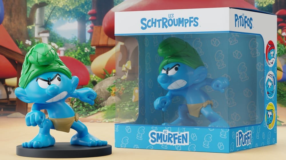 Smurfarna Figur Vilda Smurfen 10 cm