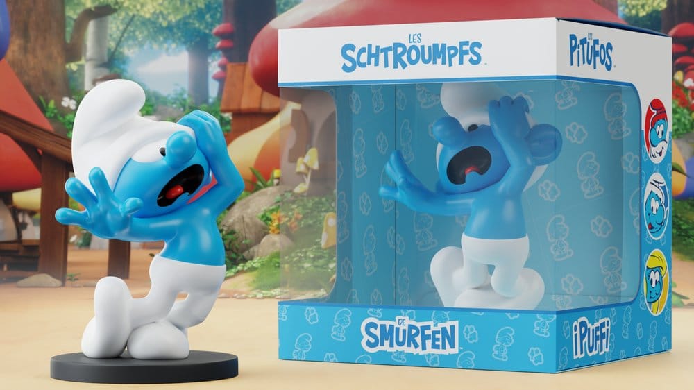 Smurfarna Figur Klumpiga Smurf 12 cm