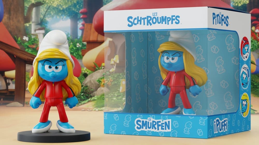 Smurfarna Figur Kung Fu Smurfette 12 cm