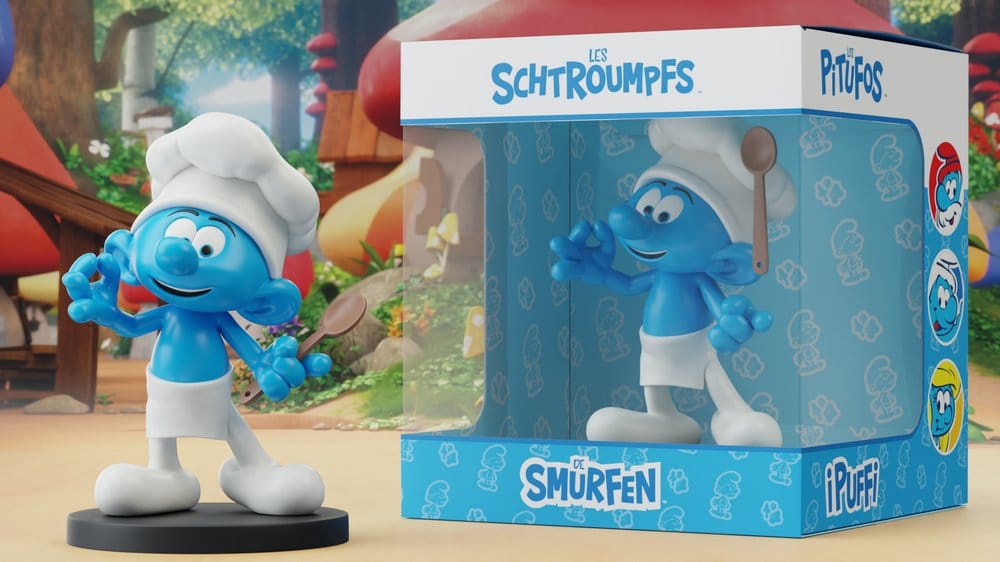 Smurfarna Figur Kocksmurf 12 cm