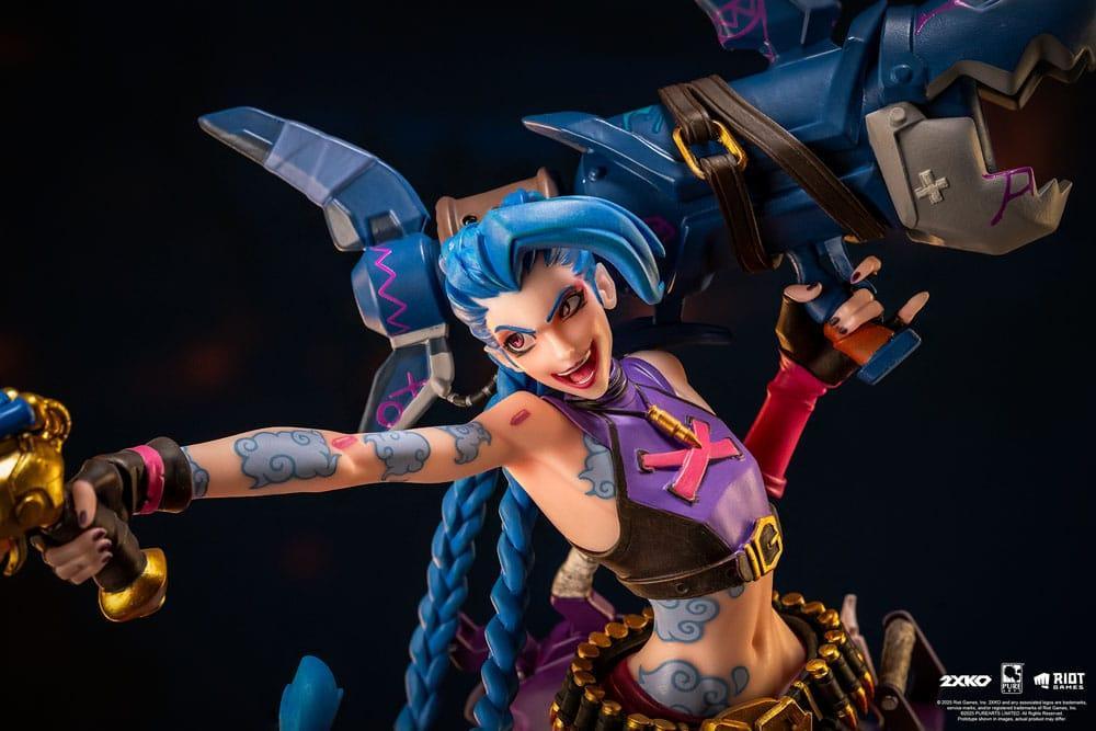 League of Legends Figur 1/10 2XKO Jinx & Warwick Diorama 37 cm Pure Arts