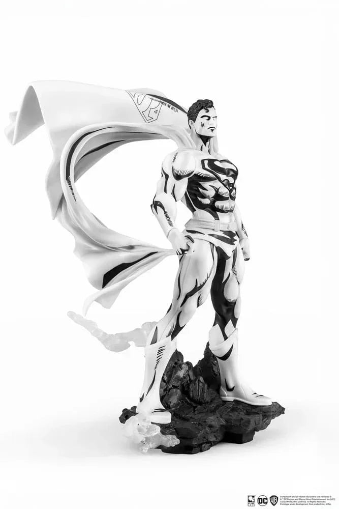 Man of Steel PX PVC Statue 1/8 - Superman Black & White Pure Arts