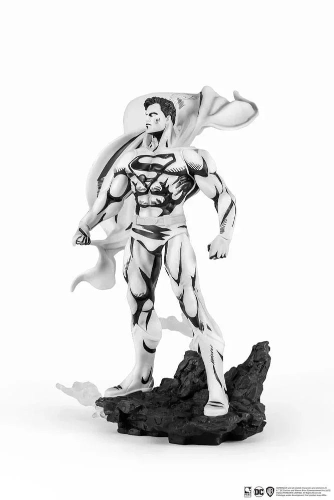 Man of Steel PX PVC Statue 1/8 - Superman Black & White Pure Arts