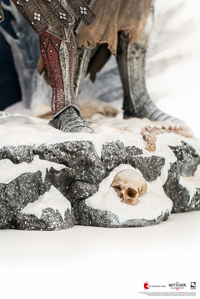 The Witcher 3 Figur 1/6 Wild Hunt Diorama 55 cm