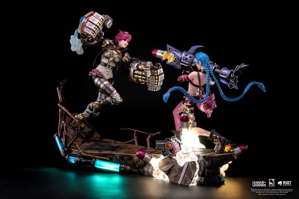 League of Legends Figurer 1/6 2-Pack Vi & Jinx Pure Arts