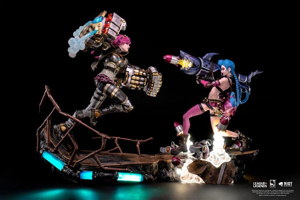 League of Legends Figurer 1/6 2-Pack Vi & Jinx Pure Arts