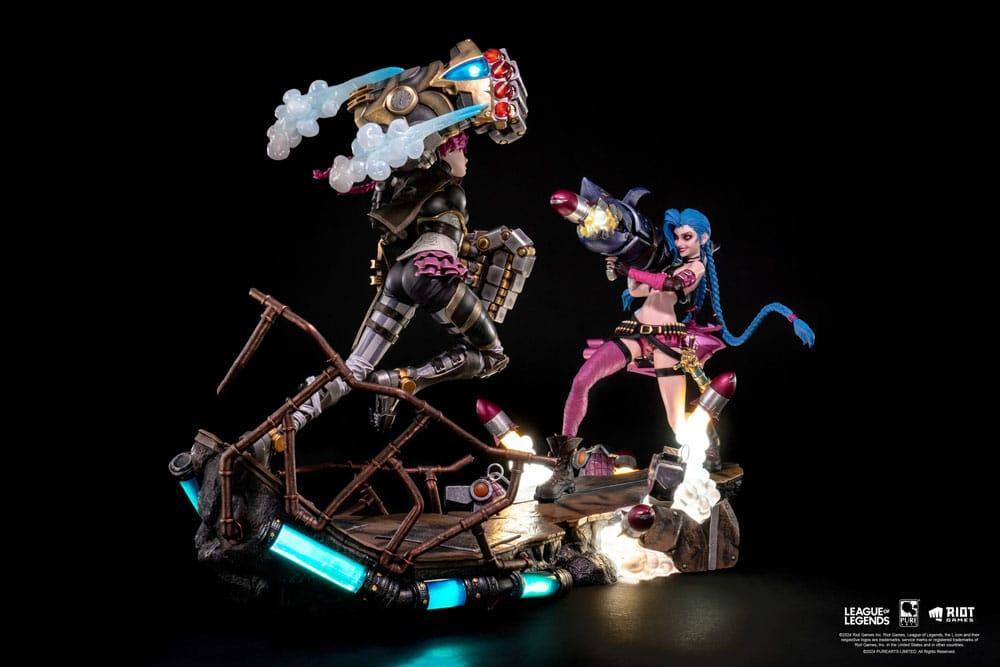 League of Legends Figurer 1/6 2-Pack Vi & Jinx Pure Arts