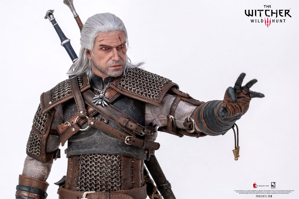 The Witcher 3: Wild Hunt Action Figur 1/6 Geralt of Rivia 30 cm Pure Arts