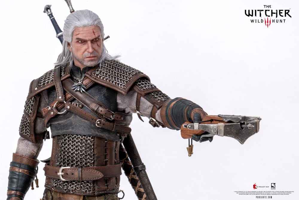 The Witcher 3: Wild Hunt Action Figur 1/6 Geralt of Rivia 30 cm Pure Arts