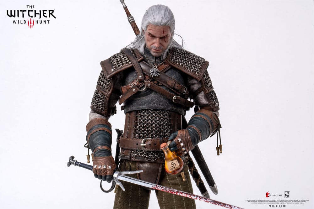 The Witcher 3: Wild Hunt Action Figur 1/6 Geralt of Rivia 30 cm Pure Arts