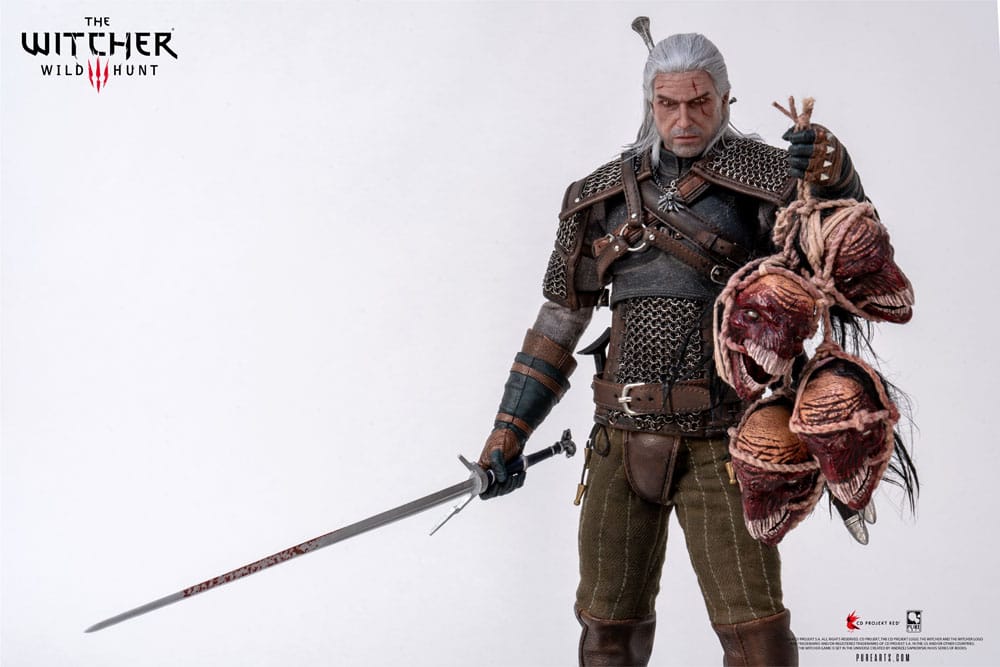 The Witcher 3: Wild Hunt Action Figur 1/6 Geralt of Rivia 30 cm Pure Arts