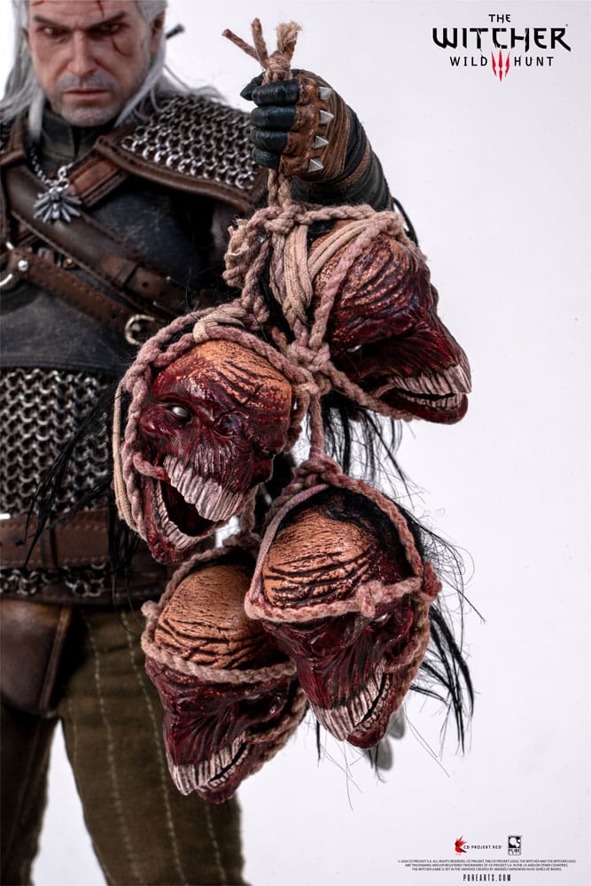 The Witcher 3: Wild Hunt Action Figur 1/6 Geralt of Rivia 30 cm Pure Arts