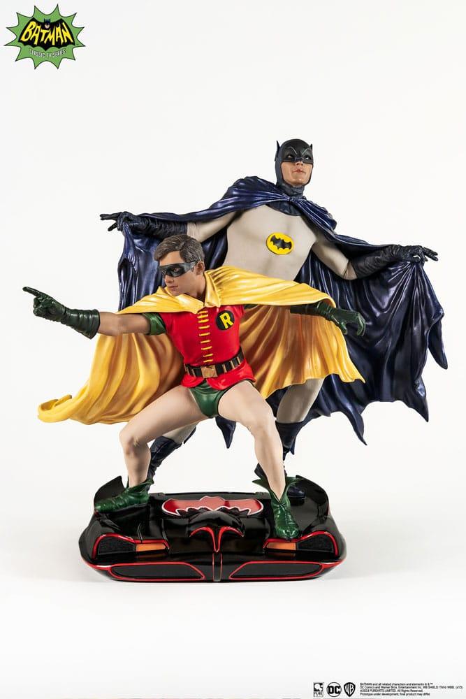 DC Comics PVC Diorama Figur 1/8 Batman & Robin 1966 23 cm Pure Arts