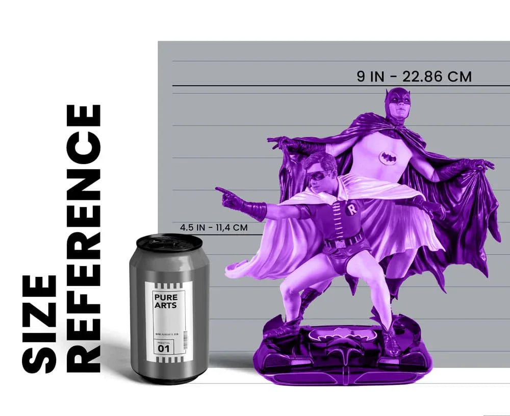 DC Comics PVC Diorama Figur 1/8 Batman & Robin 1966 23 cm Pure Arts