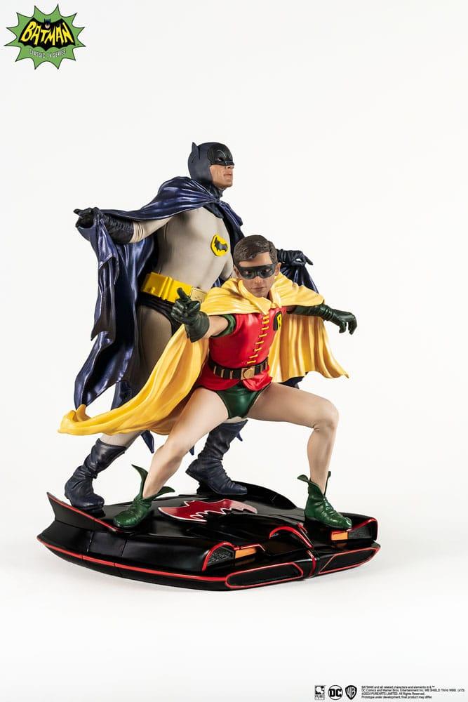 DC Comics PVC Diorama Figur 1/8 Batman & Robin 1966 23 cm Pure Arts