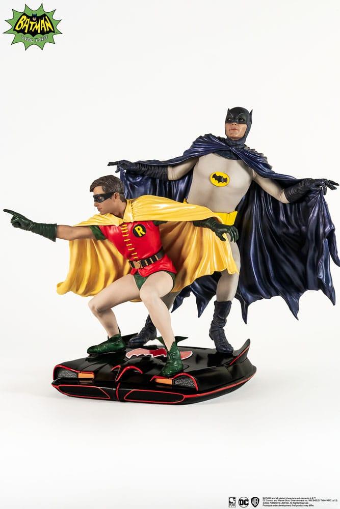 DC Comics PVC Diorama Figur 1/8 Batman & Robin 1966 23 cm Pure Arts