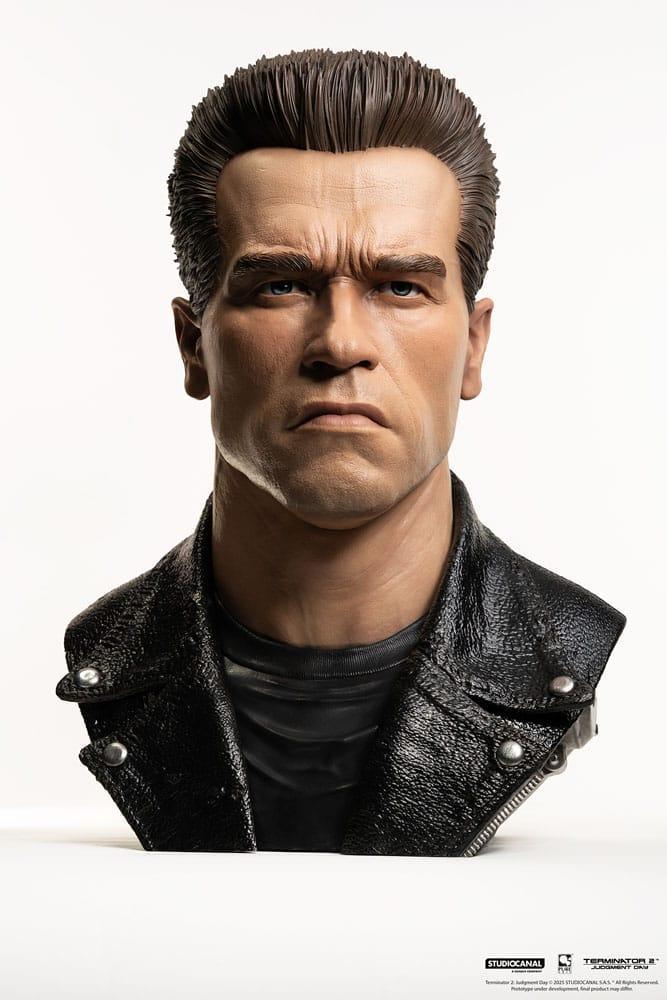 Terminator Replik 1/1 T-800 Model 101 Konstmask Målade Standardversion 46 cm Pure Arts