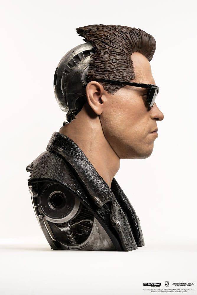 Terminator Replik 1/1 T-800 Model 101 Konstmask Målade Standardversion 46 cm Pure Arts