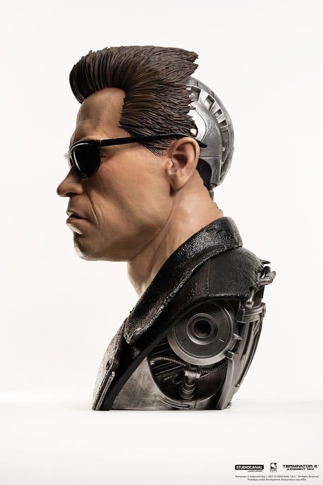 Terminator Replik 1/1 T-800 Model 101 Konstmask Målade Standardversion 46 cm Pure Arts