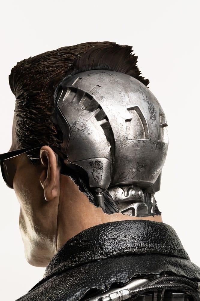Terminator Replik 1/1 T-800 Model 101 Konstmask Målade Standardversion 46 cm Pure Arts