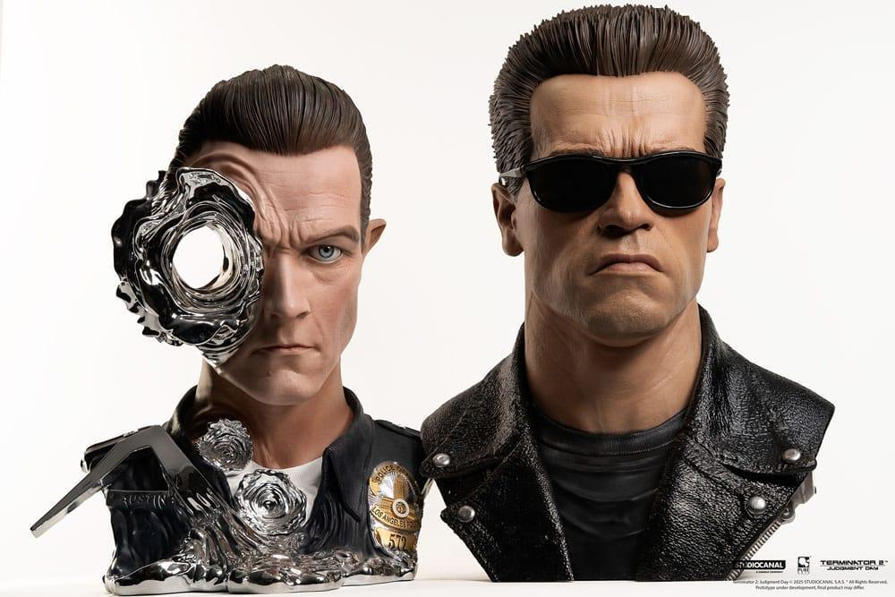 Terminator Replik 1/1 T-800 Model 101 Konstmask Målade Standardversion 46 cm Pure Arts