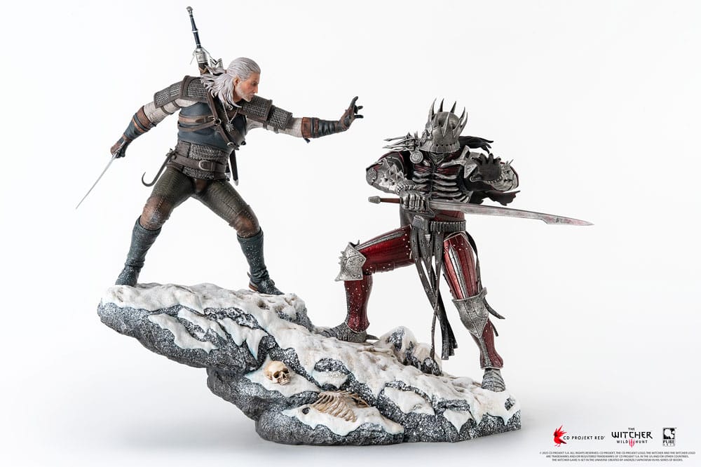 The Witcher 3: Wild Hunt Figur 1/6 Diorama Geralt vs Eredin 50 cm Pure Arts
