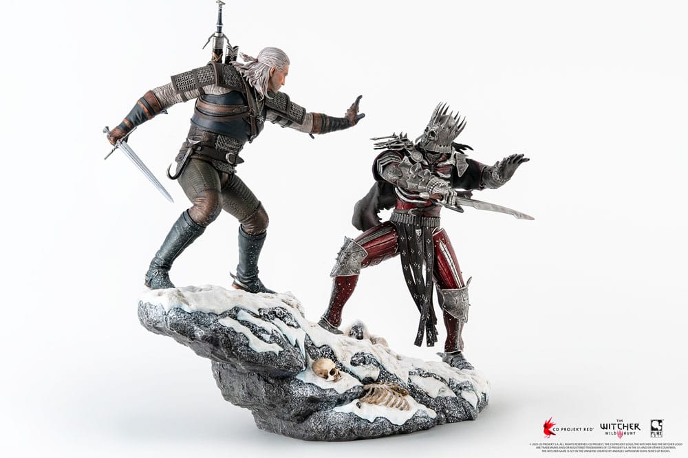 The Witcher 3: Wild Hunt Figur 1/6 Diorama Geralt vs Eredin 50 cm Pure Arts