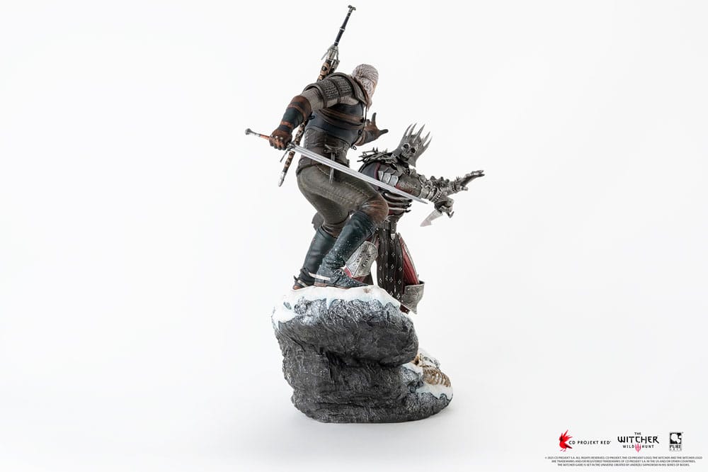 The Witcher 3: Wild Hunt Figur 1/6 Diorama Geralt vs Eredin 50 cm Pure Arts