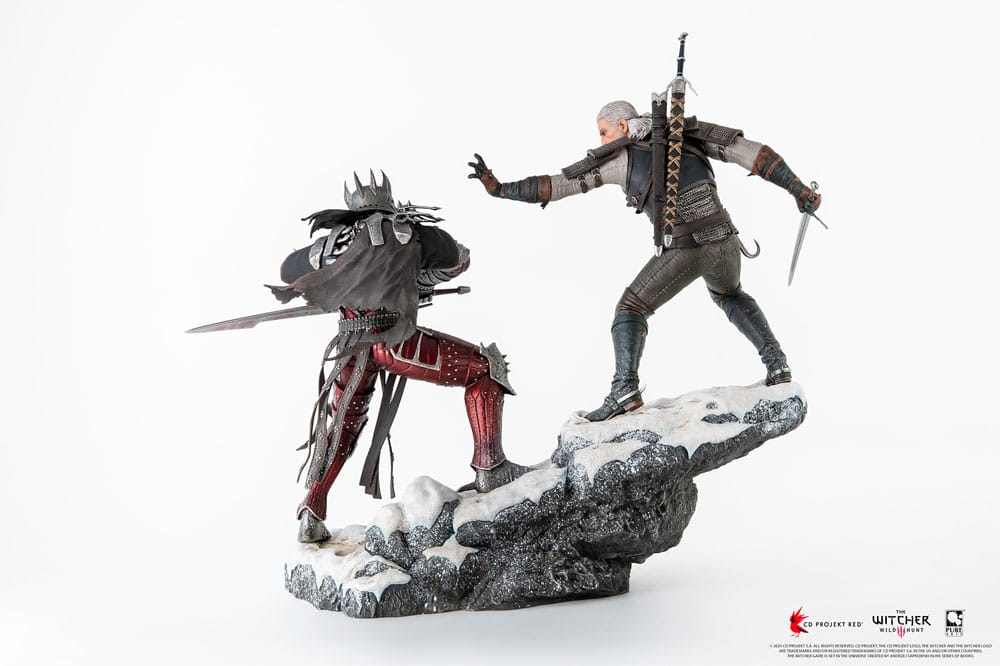 The Witcher 3: Wild Hunt Figur 1/6 Diorama Geralt vs Eredin 50 cm Pure Arts