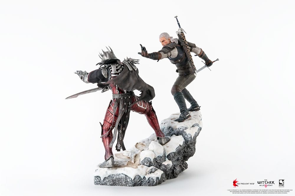 The Witcher 3: Wild Hunt Figur 1/6 Diorama Geralt vs Eredin 50 cm Pure Arts
