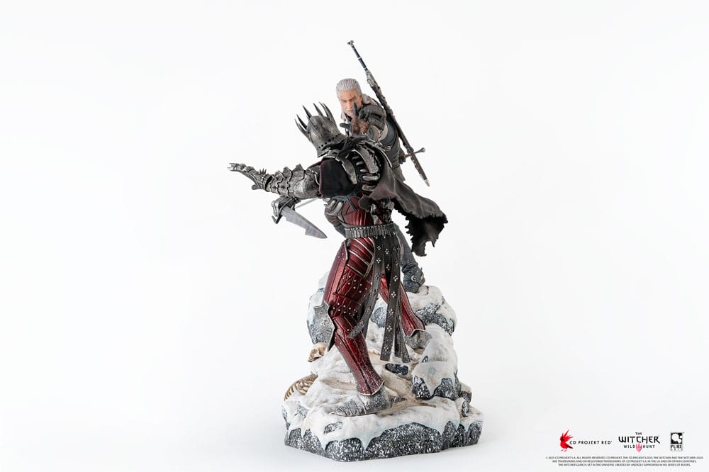 The Witcher 3: Wild Hunt Figur 1/6 Diorama Geralt vs Eredin 50 cm Pure Arts