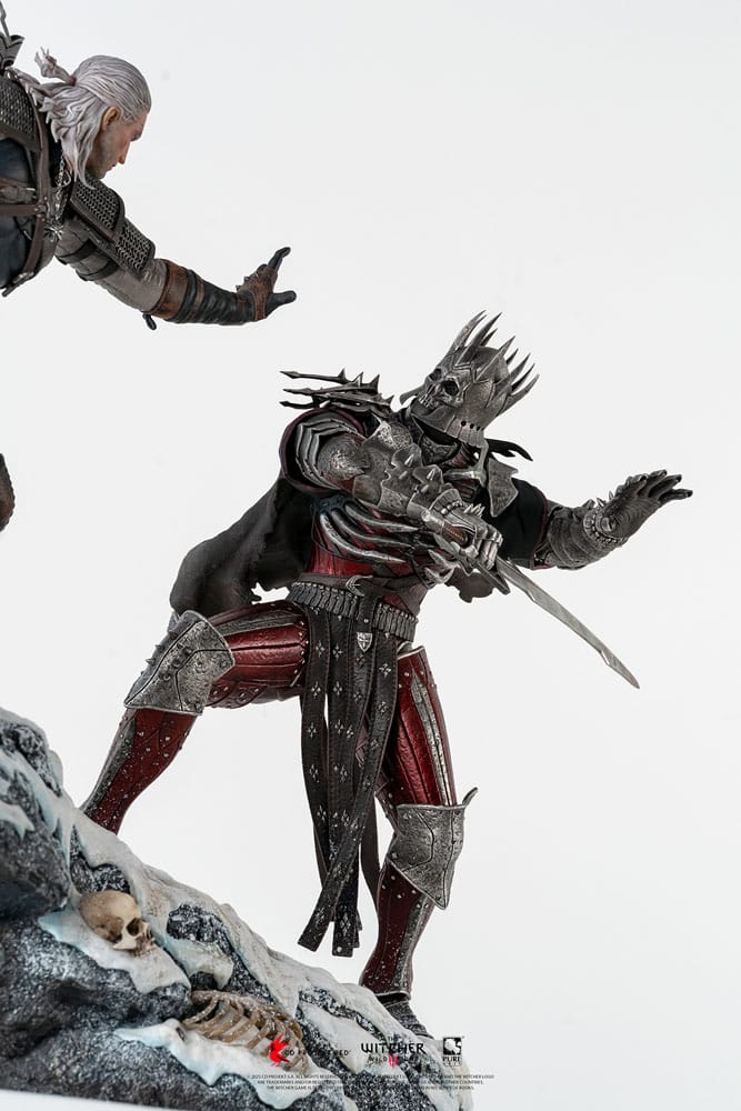 The Witcher 3: Wild Hunt Figur 1/6 Diorama Geralt vs Eredin 50 cm Pure Arts