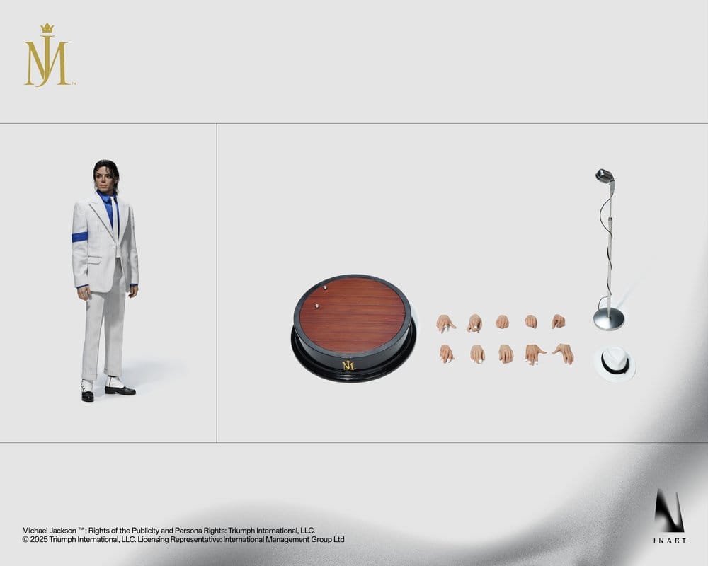 Michael Jackson actionfigur 1/6 skala 34 cm
