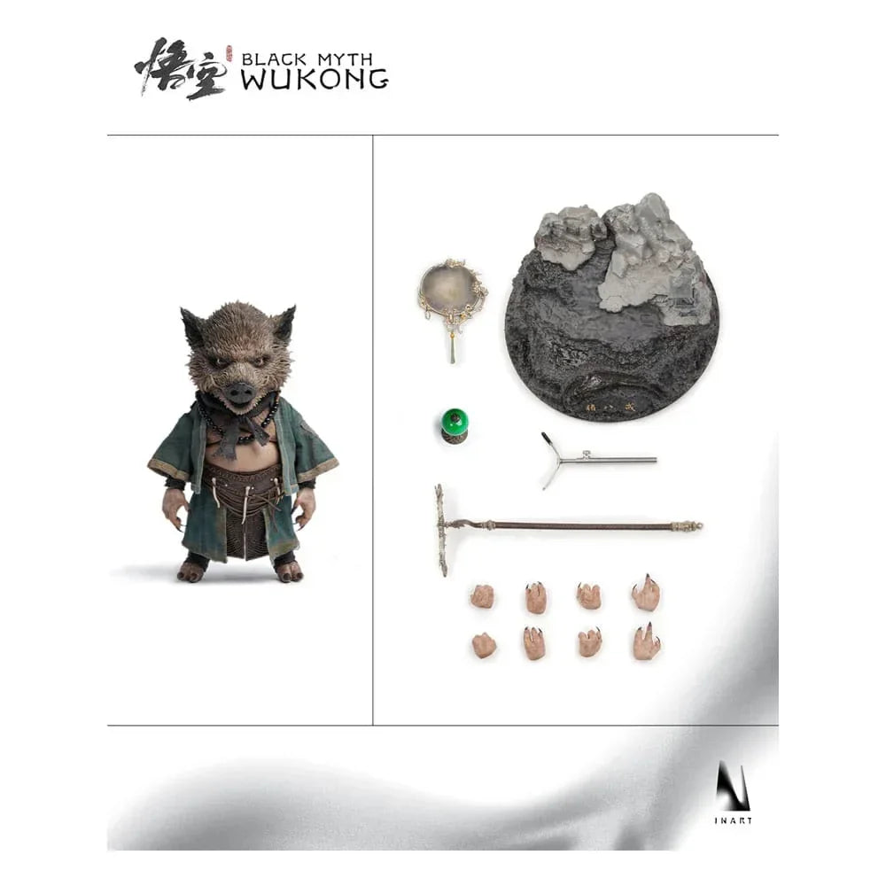 Black Myth: Wukong Action Figur 1/6 Wukong Zhu Bajie 24 cm Queen Studios