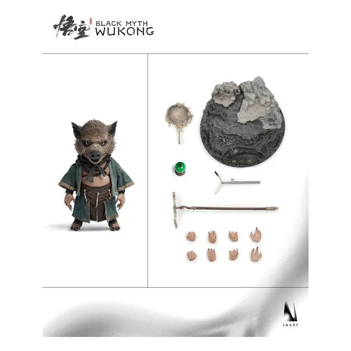 Black Myth: Wukong Action Figur 1/6 Wukong Zhu Bajie 24 cm Queen Studios