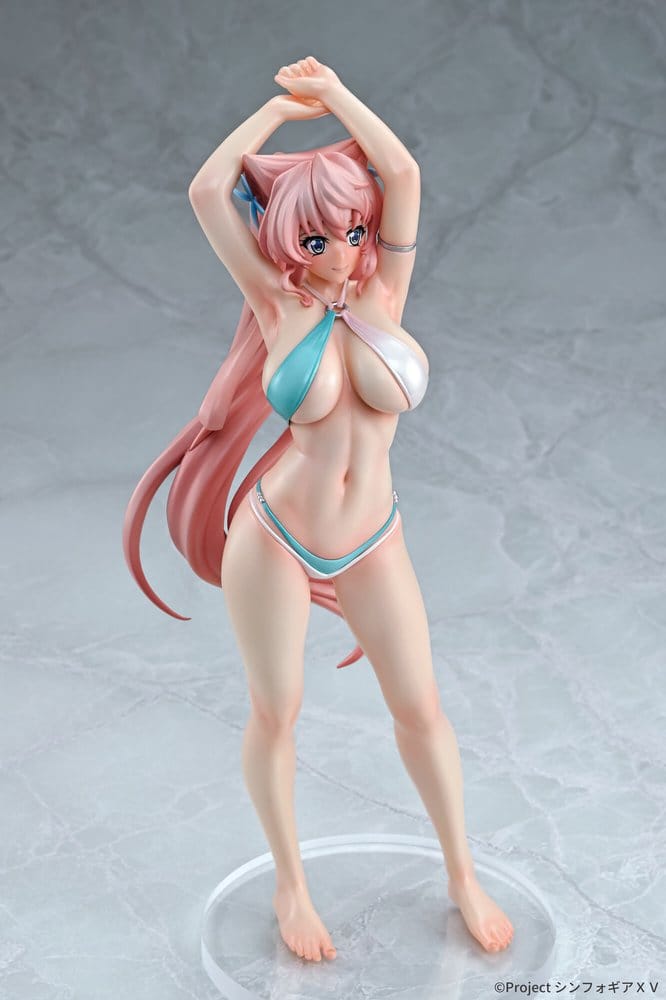 Senki Zesshou Symphogear XV PVC Figure 1/7 Maria Cadenzavna Eve Bikini style Gloss ver. 27 cm