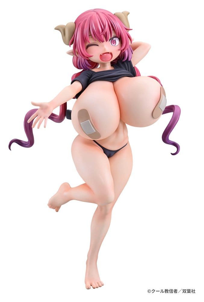Miss Kobayashi's Dragon Maid PVC-figur 1/5 IRURU Band-Aid Style 27 cm