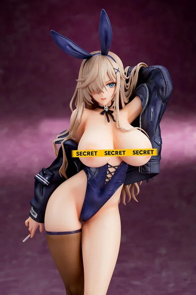 Original Character PVC Figur 1/7 Bad Bunny Illustration av Mataro 27 cm Ques Q