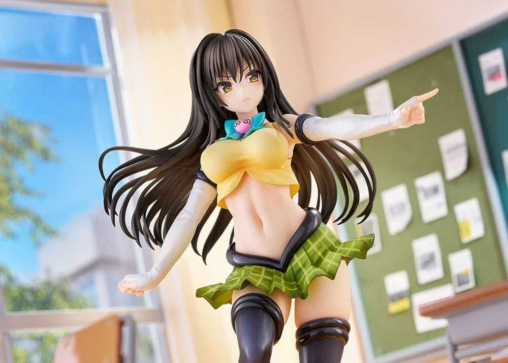 To Love-Ru Darkness Figur PVC 1/7 Yui Kotegawa Arranged Uniform Ver. 24 cm Ques Q