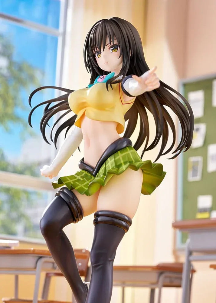 To Love-Ru Darkness Figur PVC 1/7 Yui Kotegawa Arranged Uniform Ver. 24 cm Ques Q