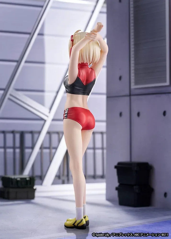 Lycoris Recoil Figur PVC 1/7 Chisato Nishikigi Träningskläder Ver. 24 cm Ques Q
