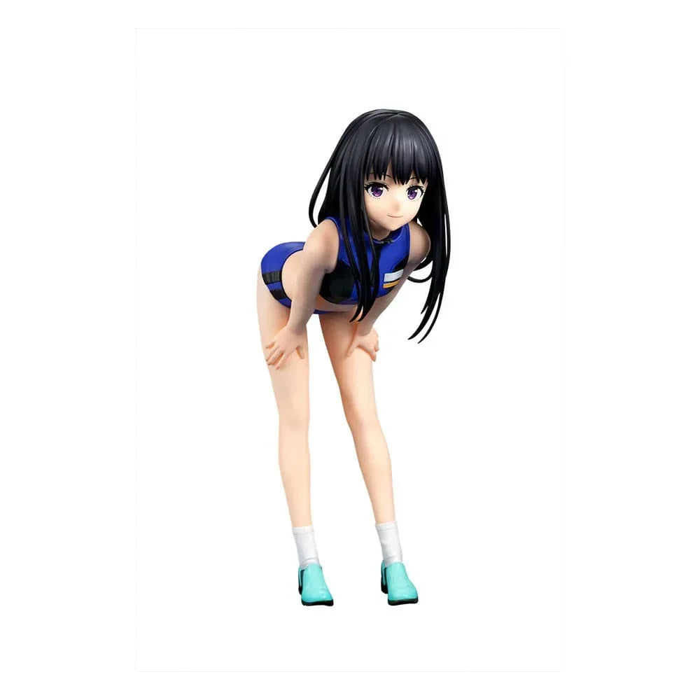Lycoris Recoil Figur PVC 1/7 Takina Inoue Träningskläder Ver. 18 cm Ques Q