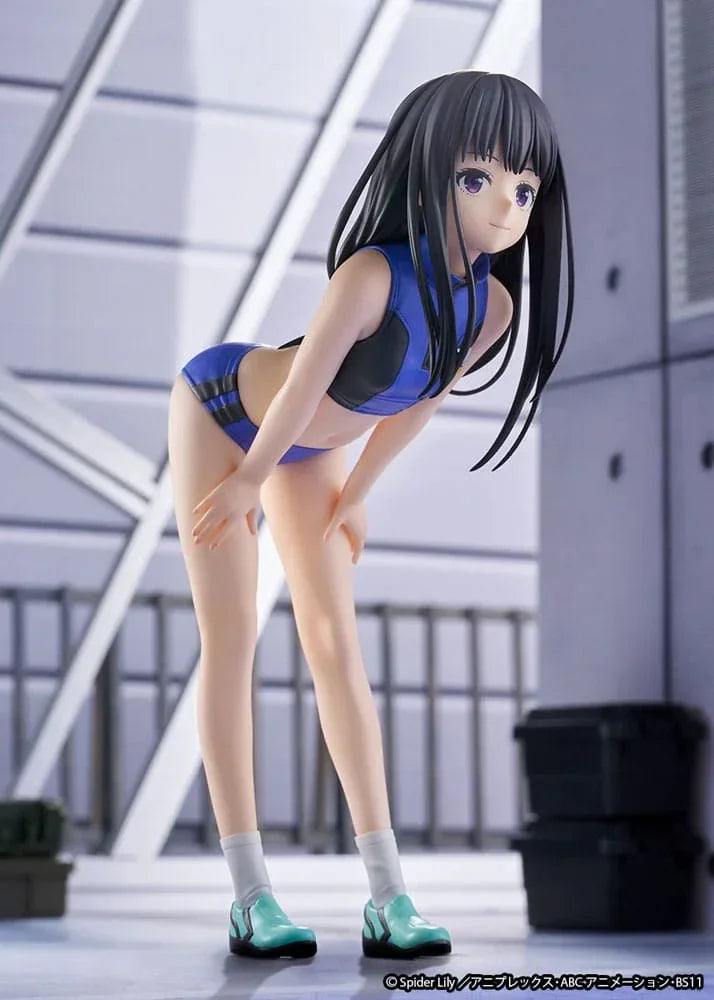 Lycoris Recoil Figur PVC 1/7 Takina Inoue Träningskläder Ver. 18 cm Ques Q