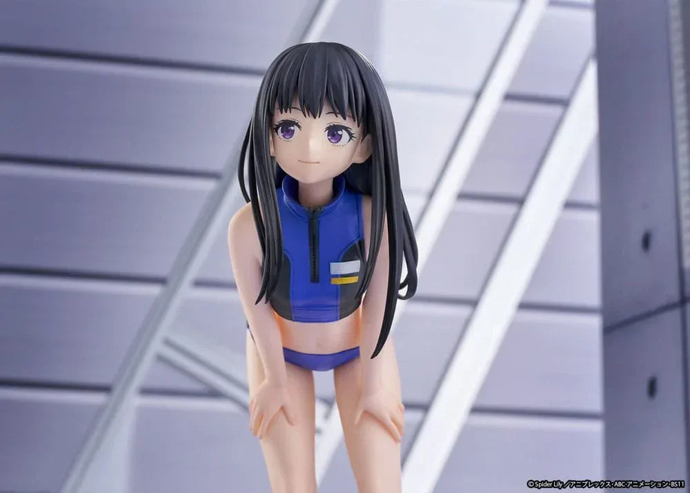 Lycoris Recoil Figur PVC 1/7 Takina Inoue Träningskläder Ver. 18 cm Ques Q