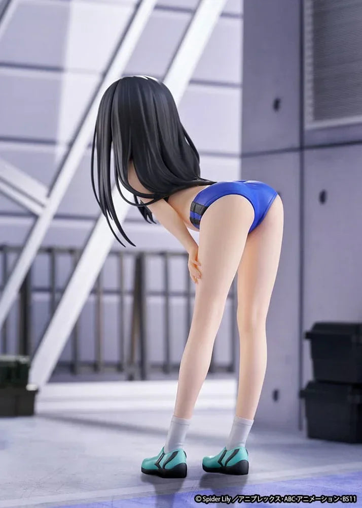 Lycoris Recoil Figur PVC 1/7 Takina Inoue Träningskläder Ver. 18 cm Ques Q
