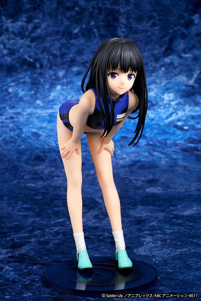 Lycoris Recoil Figur PVC 1/7 Takina Inoue Träningskläder Ver. 18 cm Ques Q