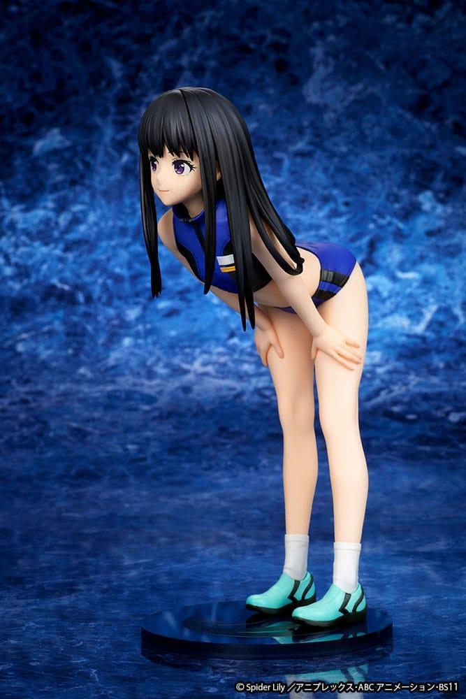 Lycoris Recoil Figur PVC 1/7 Takina Inoue Träningskläder Ver. 18 cm Ques Q